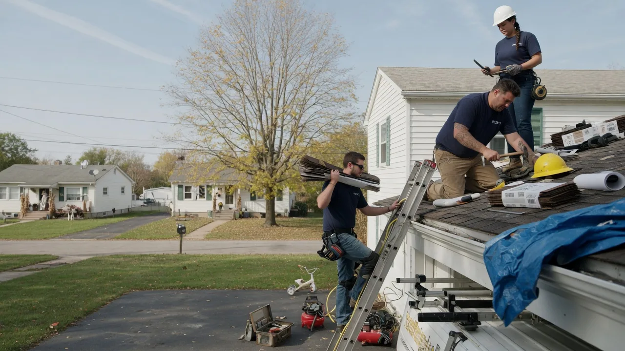 Local Roofing Contractors in Saybrook, IL near me